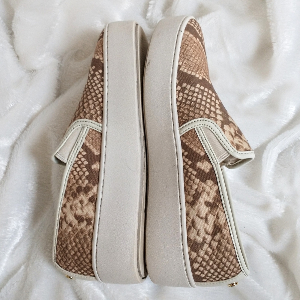 Michael Michael Kors Teddi Slip-On Python Print S… - image 6